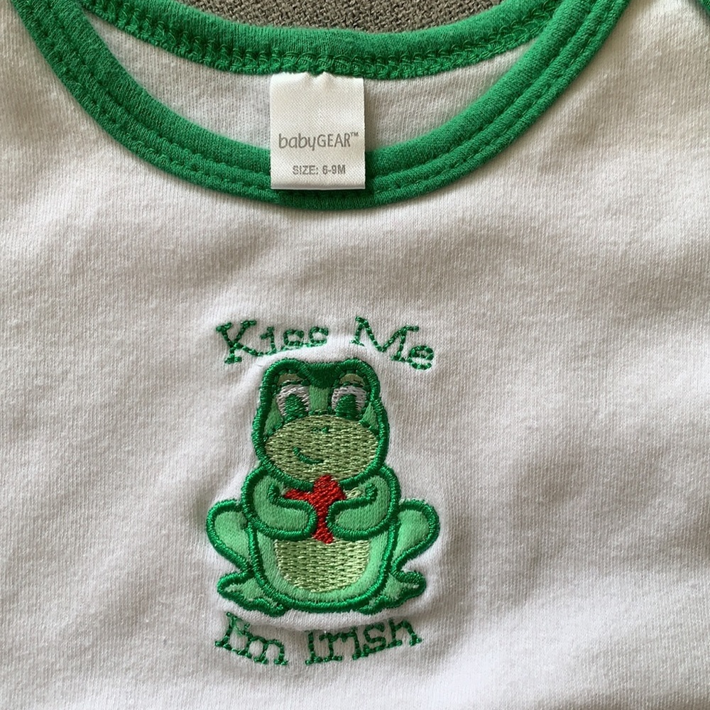 Saint Patrick’s onesie